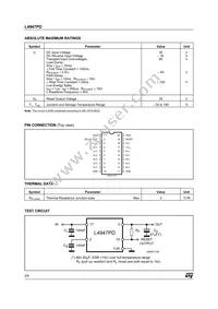 L4947PD013TR Datasheet Page 2
