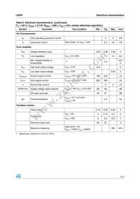 L4976 Datasheet Page 7