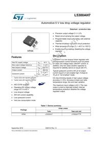 L5300AH7TR Datasheet Cover