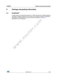 L5300EPTTR Datasheet Page 19