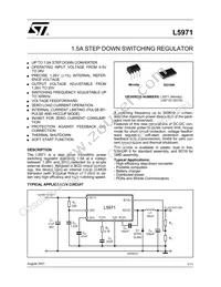 L5971D Datasheet Cover