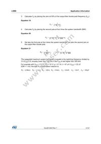 L5980 Datasheet Page 21