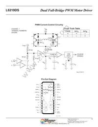 L6219DSTR-T Datasheet Page 3