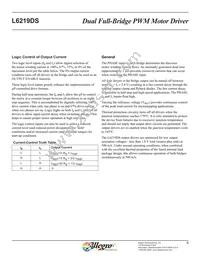 L6219DSTR-T Datasheet Page 6