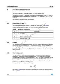 L6219R Datasheet Page 10