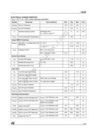 L6225PDTR Datasheet Page 5