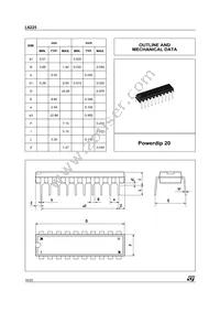 L6225PDTR Datasheet Page 18