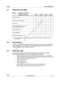 L6370D013TR Datasheet Page 9