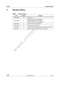 L6370D013TR Datasheet Page 17