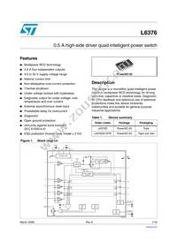 L6376D013TR Datasheet Cover