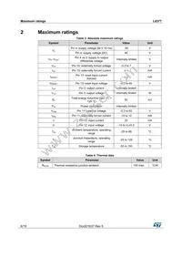 L6377D013TR Datasheet Page 6