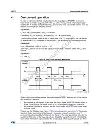 L6377D013TR Datasheet Page 11