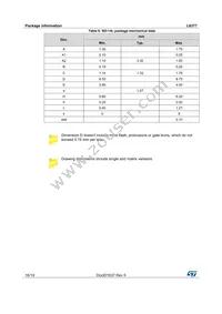 L6377D013TR Datasheet Page 16
