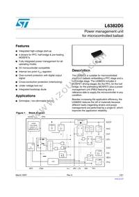 L6382D5 Datasheet Cover