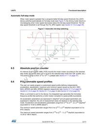 L6470HTR Datasheet Page 23