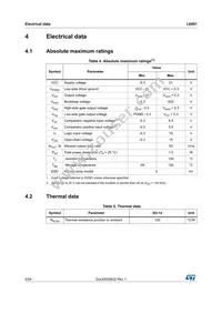 L6491DTR Datasheet Page 6