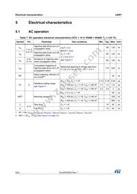 L6491DTR Datasheet Page 8