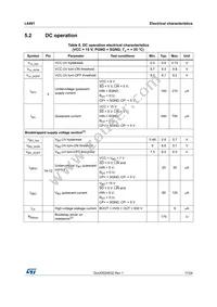 L6491DTR Datasheet Page 11