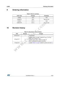 L6498L Datasheet Page 19