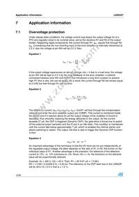 L6562ATD Datasheet Page 12