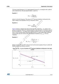 L6564DTR Datasheet Page 21