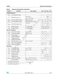L6564TDTR Datasheet Page 11