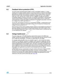 L6564TDTR Datasheet Page 19