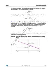 L6564TDTR Datasheet Page 21