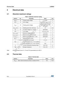 L6599AFDTR Datasheet Page 8