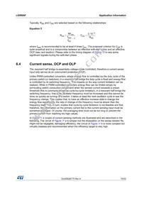 L6599AFDTR Datasheet Page 19