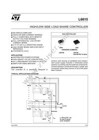 L6615N Datasheet Cover