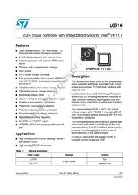 L6716TR Datasheet Cover