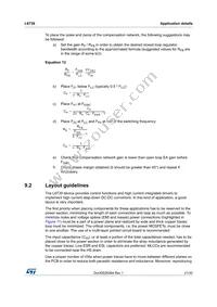 L6739TR Datasheet Page 21