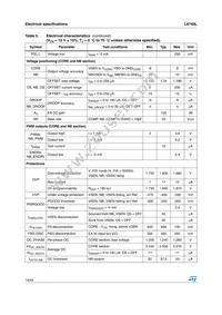 L6740L Datasheet Page 14