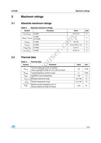 L6743B Datasheet Page 5