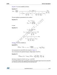 L6984TR Datasheet Page 21