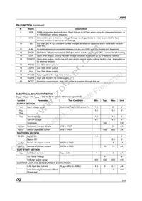 L6995DTR Datasheet Page 3