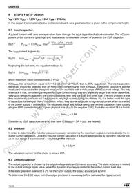 L6995STR Datasheet Page 16