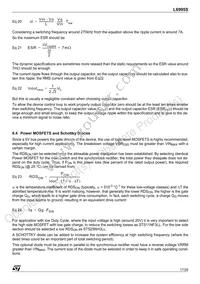 L6995STR Datasheet Page 17