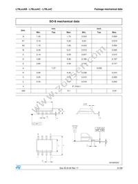 L78L08ACD13TR Datasheet Page 21