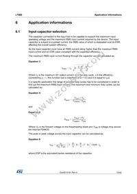 L7980 Datasheet Page 15