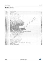 L9177 Datasheet Page 4