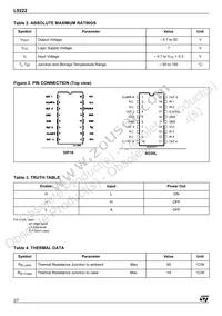 L9222D013TR Datasheet Page 2