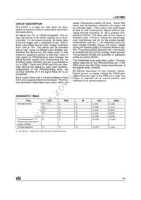 L9337MD/TR Datasheet Page 5