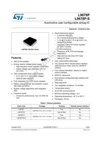 L9678P-S Datasheet Cover