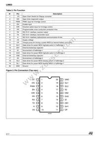 L9903 Datasheet Page 2