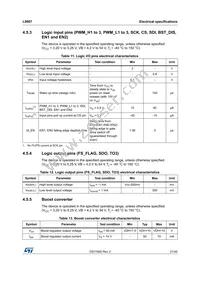 L9907 Datasheet Page 21