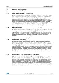 L9942XP1 Datasheet Page 9