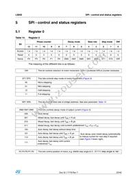 L9942XP1 Datasheet Page 23