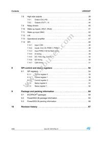 L9952XPTR Datasheet Page 4